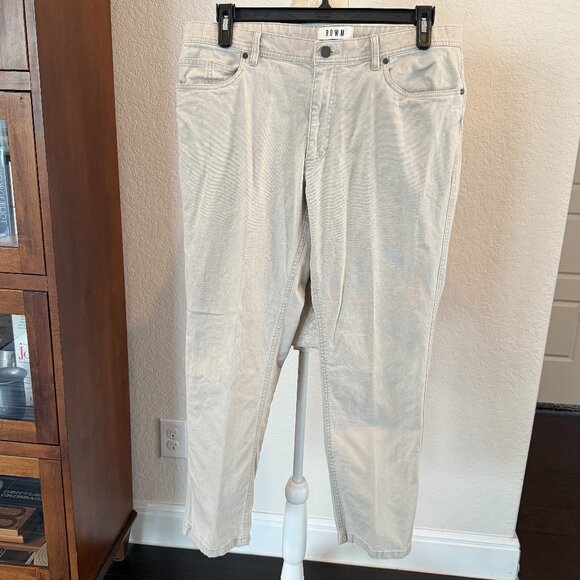 ROWM Men's Flat Front Jean 36x30 - Picture 1 of 7